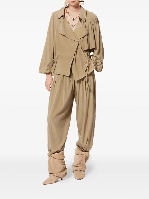 ISABEL MARANT Gwenola drawstring jacket - Neutrals - zdjęcie produktu nr 2