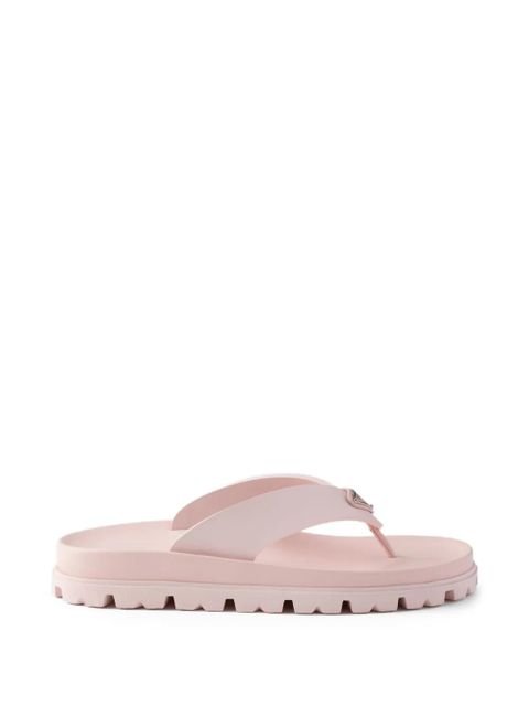 Prada triangle flat sandals - Pink - zdjęcie produktu nr 1