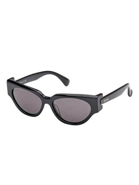 Max Mara Eyewear oval-frame sunglasses - Black - zdjęcie produktu nr 2