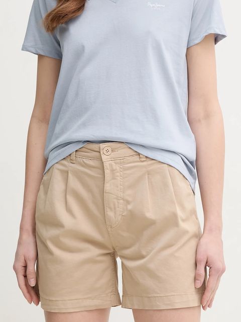 Pepe Jeans szorty MID WAIST REGULAR CHINO SHORT VANIA - zdjęcie produktu nr 1