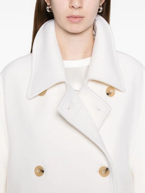 TOTEME double-breasted wool coat - Neutrals