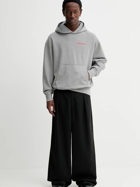 Kenzo bluza bawełniana x Verdy kolor szary z aplikacją FF58SW2404MF.94