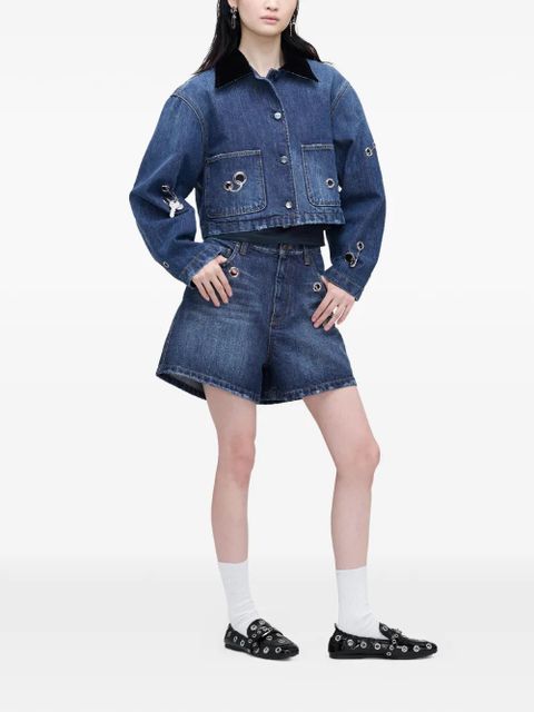 Marc Jacobs grommet-detail jacket - Blue - zdjęcie produktu nr 2