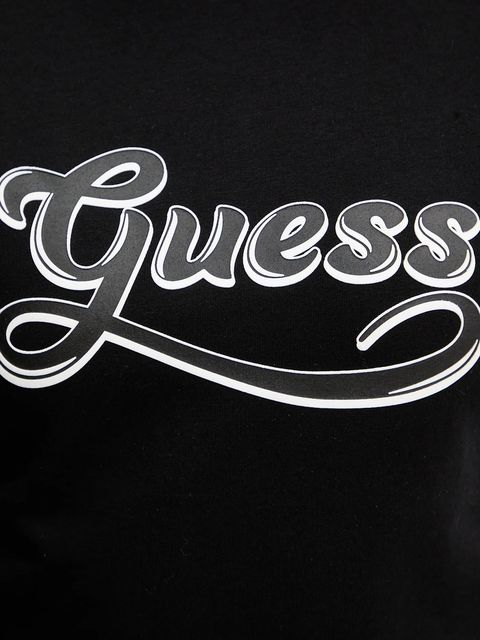 Guess t-shirt damski kolor czarny W5BI20 J1314