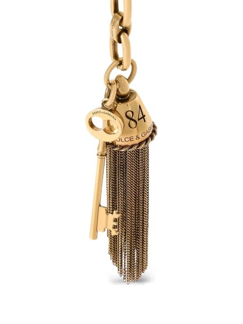 Dolce & Gabbana metal charm keychain - Gold - zdjęcie produktu nr 2