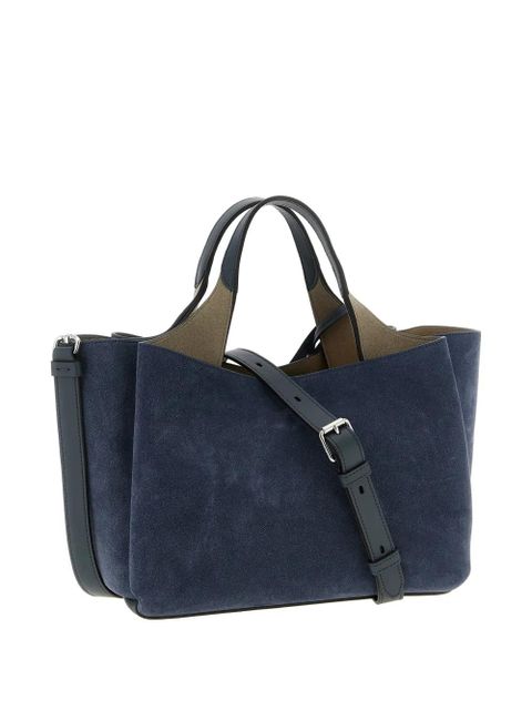 Tod's mini Apa suede tote bag - Blue