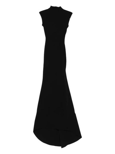 Jacquemus high-neck maxi dress - Black