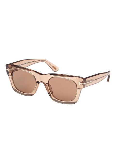 TOM FORD Eyewear rectangle-frame sunglasses - Brown - zdjęcie produktu nr 2