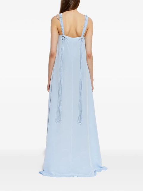 Cult Gaia Etsuko high-low-hem top - Blue