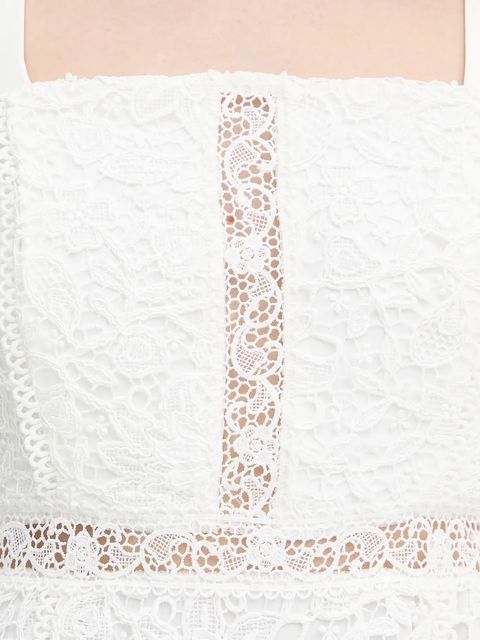 Morgan sukienka kolor biały midi dopasowana ROVIDA