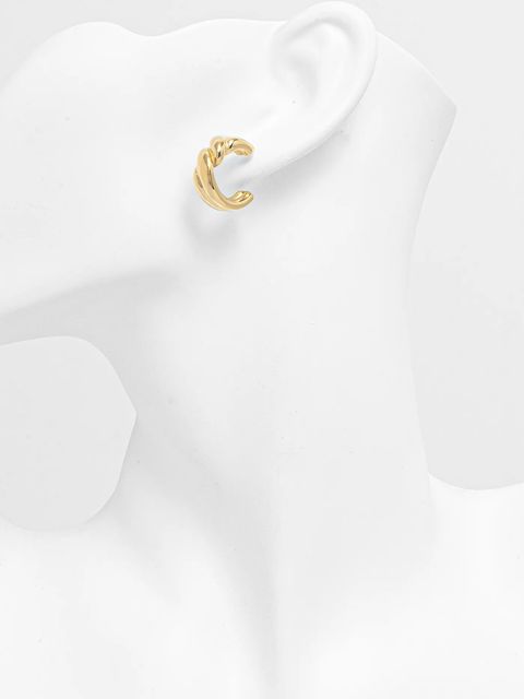 EDBLAD kolczyki pozłacane Twist 127939