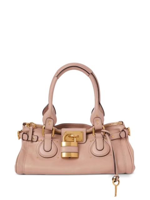 Chloé Paddington padlock-detail tote bag - Pink - zdjęcie produktu nr 1