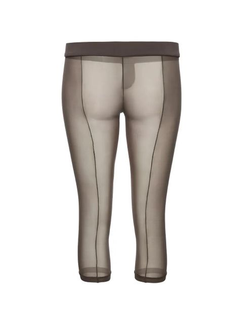 Magda Butrym Low-rise capri trousers - Brown - zdjęcie produktu nr 2