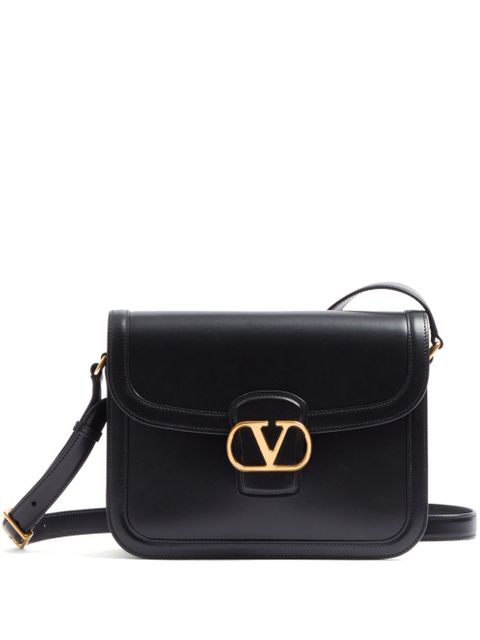 Valentino Garavani 9to5 leather shoulder bag - Black - zdjęcie produktu nr 2