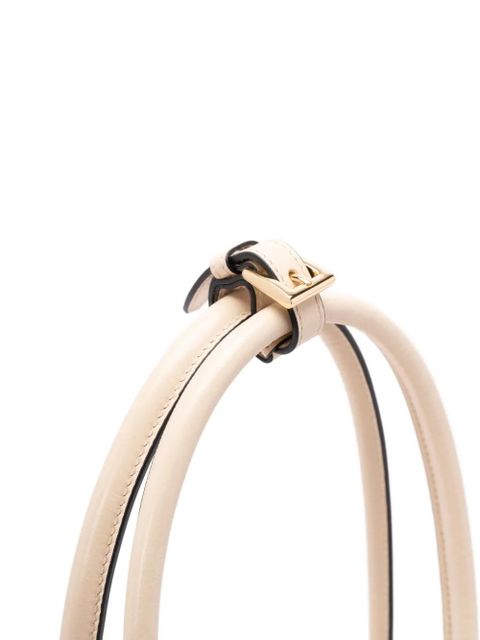 Prada triangle-logo shoulder bag - Neutrals