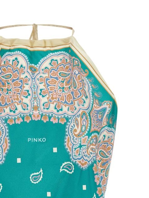 PINKO paisley-pattern top - Green
