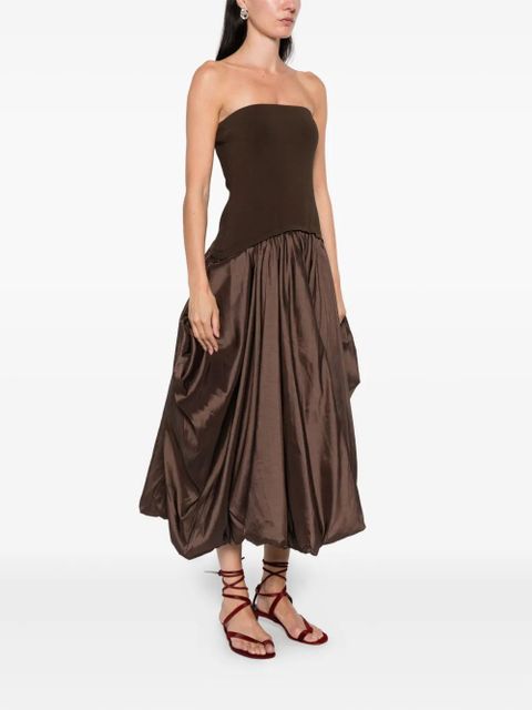 Simkhai Izzy midi dress - Brown