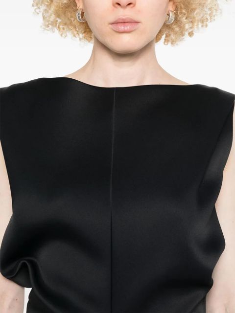 KHAITE Toma mini dress - Black