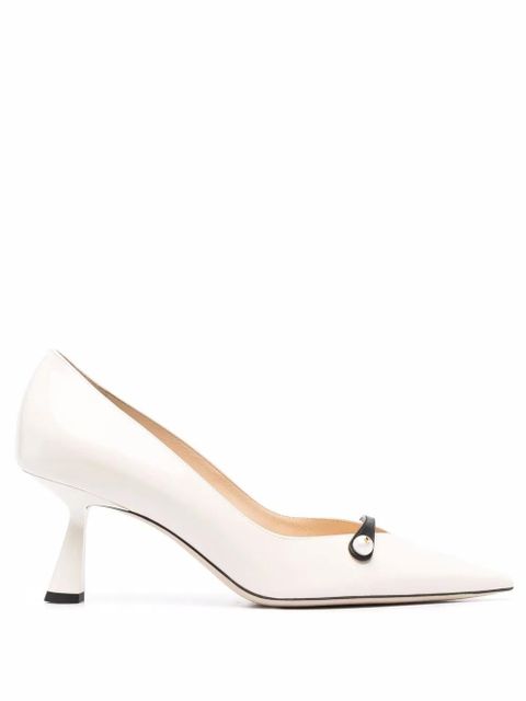 Jimmy Choo Rosalia 65mm pointed pumps - White - zdjęcie produktu nr 1