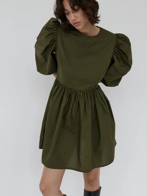 Muuv. sukienka rozkloszowana bawełniana KAWAI - zdjęcie produktu nr 2