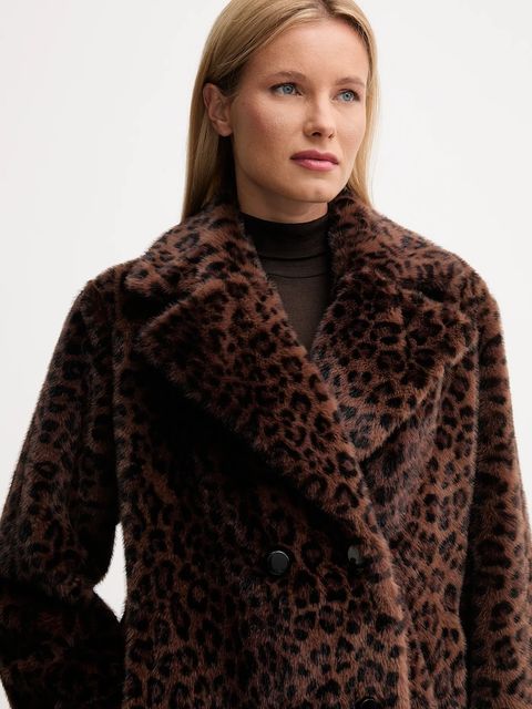 Joseph Ribkoff płaszcz kolor brązowy 253937