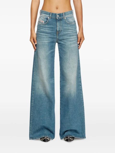 Diesel 1978 D-akemi 09m58 flared jeans - Blue