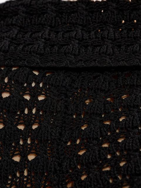 ISABEL MARANT off-shoulder knitted top - Black