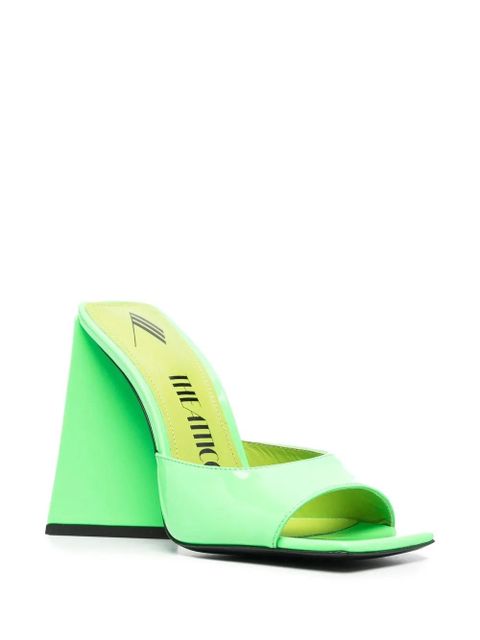 The Attico Devon 115mm mules - Green - zdjęcie produktu nr 2