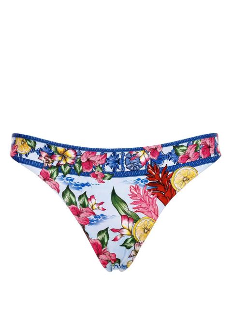 Agua By Agua Bendita Ventura Ilu bikini bottoms - Yellow