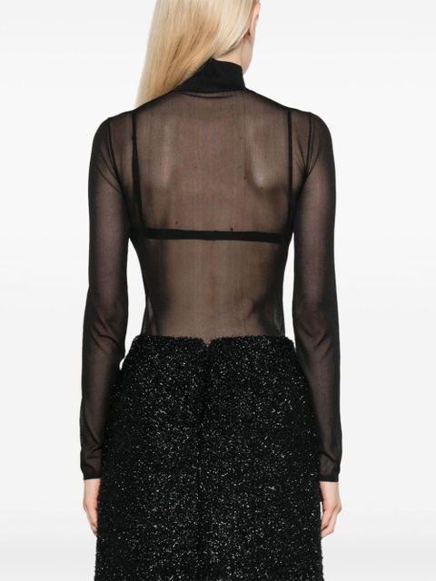 KHAITE Tallin bodysuit - Black