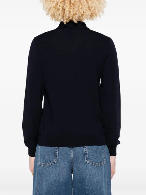 ETRO polo-collar sweatshirt - Blue