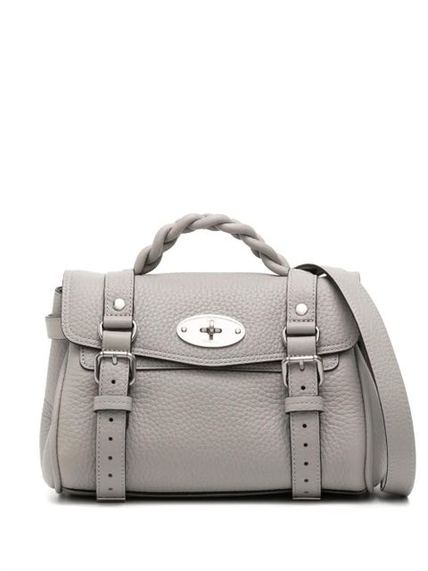 Mulberry Mini Alexa leather bag - Grey - zdjęcie produktu nr 1