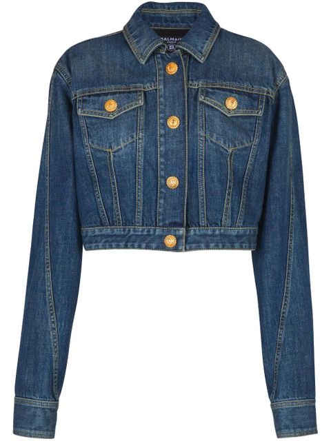 Balmain denim jacket - Blue - zdjęcie produktu nr 1