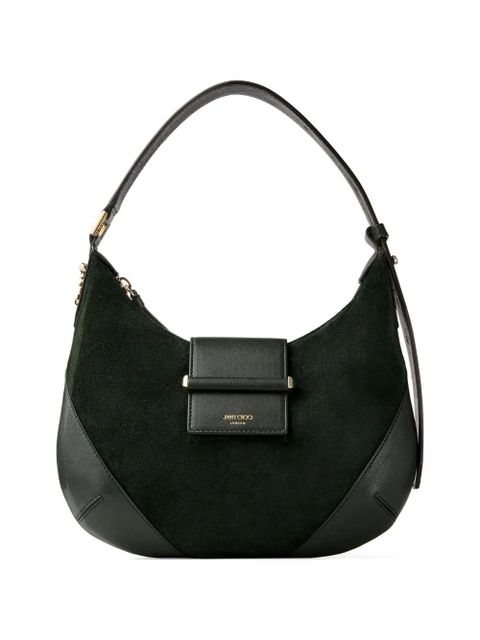 Jimmy Choo small Bar flap shoulder bag - Green - zdjęcie produktu nr 1