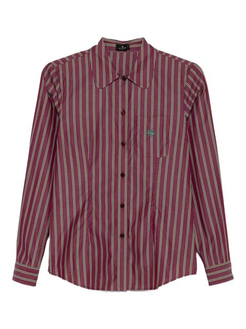 ETRO striped long-sleeve shirt - Red - zdjęcie produktu nr 1