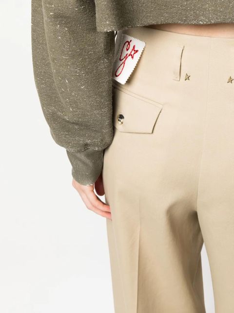 Golden Goose high-waisted wide-leg trousers - Neutrals