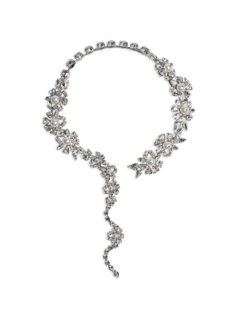 Simone Rocha floral pendant necklace - Silver - zdjęcie produktu nr 1