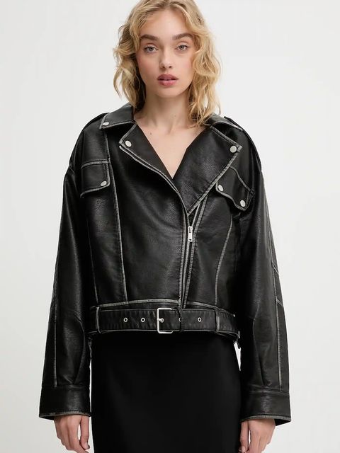 Answear.LAB ramoneska kolor czarny przejściowa