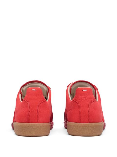 Maison Margiela replica leather sneakers - Red - zdjęcie produktu nr 2