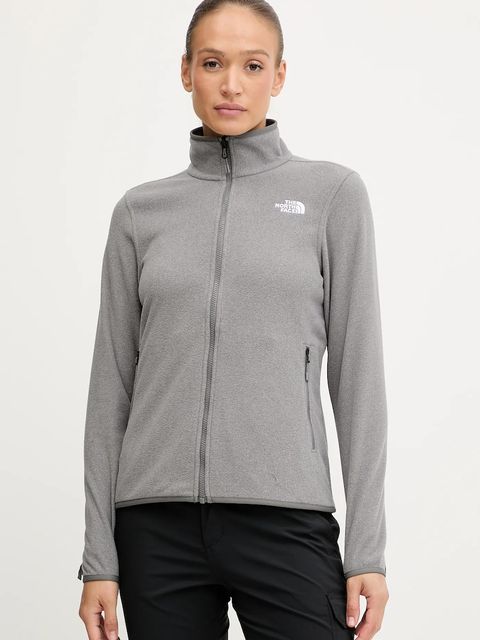 The North Face bluza outdoorowa damska kolor szary gładka NF0A8D2FCQI1 - zdjęcie produktu nr 1