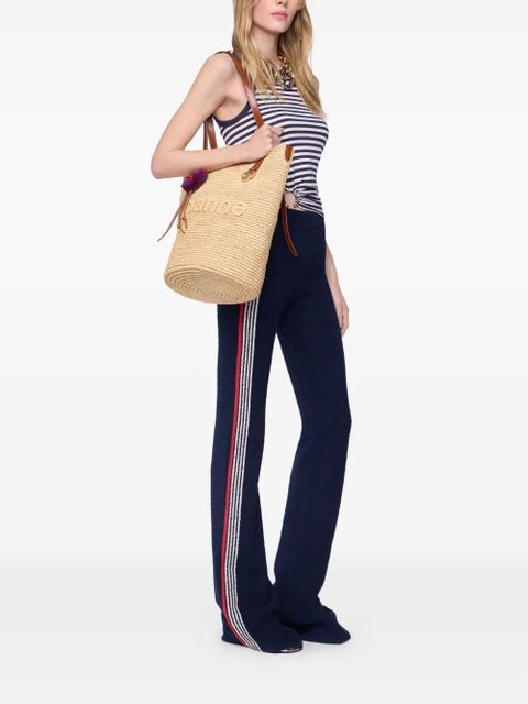 Rabanne knitted trousers - Blue - zdjęcie produktu nr 2