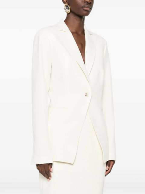 PINKO single-breasted blazer - White