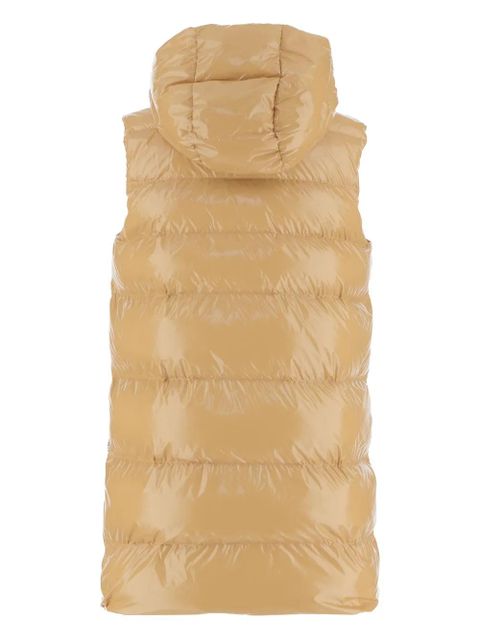 PINKO hooded padded gilet - Yellow - zdjęcie produktu nr 2
