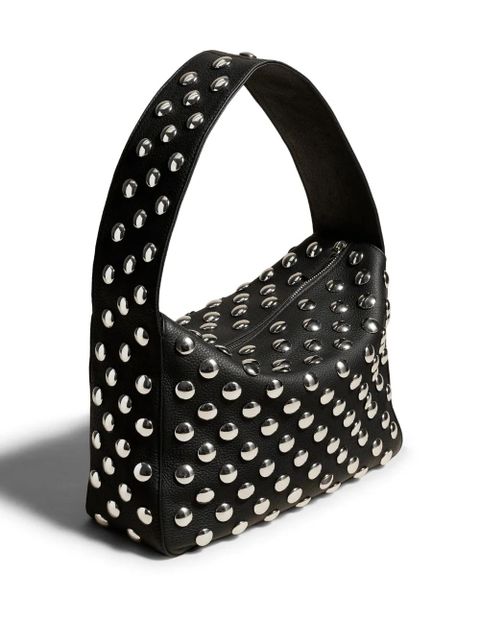 KHAITE Elena studded shoulder bag - Black