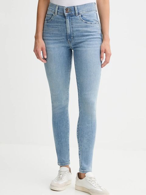 Levi's jeansy RETRO HIGH SKINNY DB damskie kolor niebieski A6593 - zdjęcie produktu nr 1