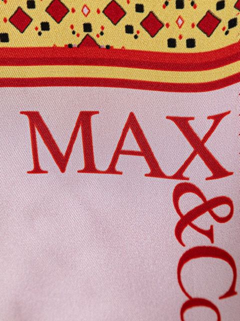 MAX&Co. szal jedwabny MCAASTI