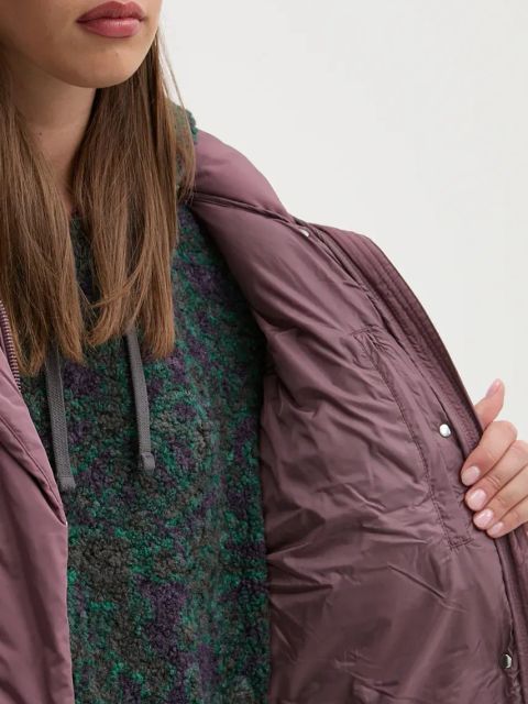 Superdry kurtka damska kolor fioletowy zimowa W5011800A-2WM