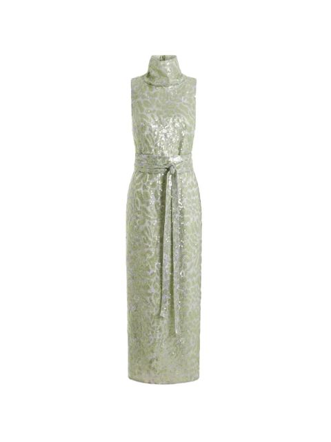 16Arlington Mona sequin midi dress - Green - zdjęcie produktu nr 1