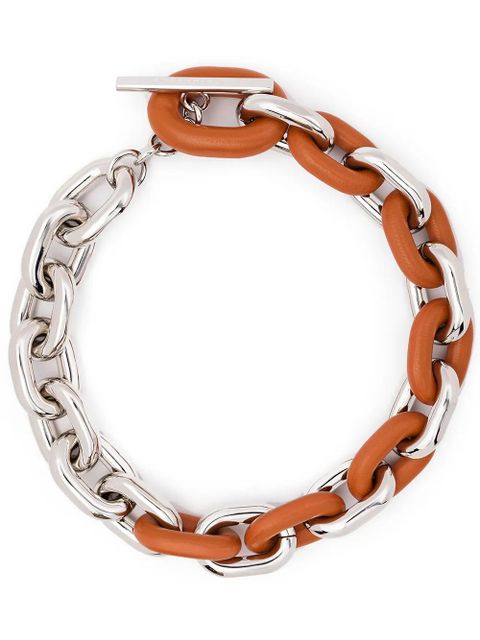 Rabanne cable link choker - Silver - zdjęcie produktu nr 1