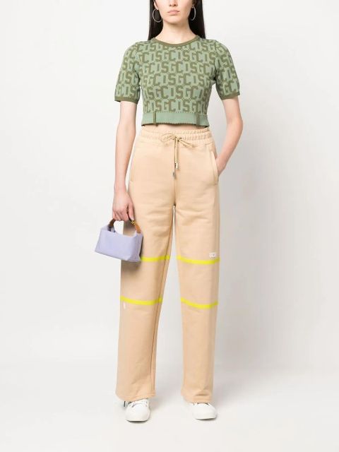 GCDS Matilda monogram cropped top - Green - zdjęcie produktu nr 2